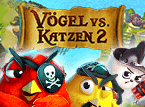 Jetzt das 3-Gewinnt-Spiel Vögel gegen Katzen 2 kostenlos herunterladen und spielen!! 3-Gewinnt-Spiel: Vögel gegen Katzen 2